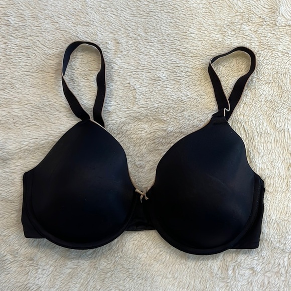 Bali Passion For Comfort Smoothing & Light Lift Underwire Black Bra 0082 34D - Picture 1 of 8